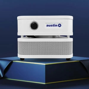 Austin Portable Air Purifier Model IT Part Number C100CC1 With HEPA And VOC Filter Wrap