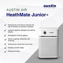 Load image into Gallery viewer, AUSTIN Air Purifier Healthmate Jr. PLUS W. HEPA Filter and 3 Speed Control -NEW WITH  5 Y. WARRANTY-
