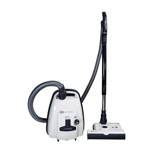 SEBO 90693AM K3 Premium Canister Vacuum w/ ET-1 Powerhead and Parquet Brush (White)